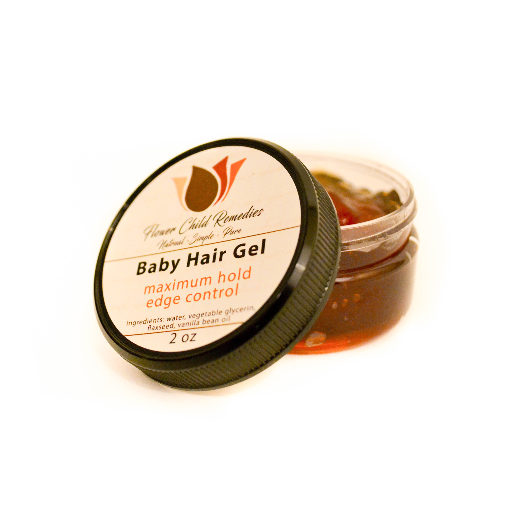 baby hair gel jar